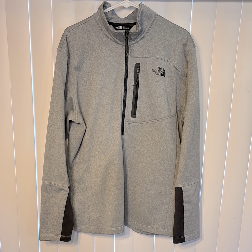 The North Face Gray Quarter-Zip Pullover